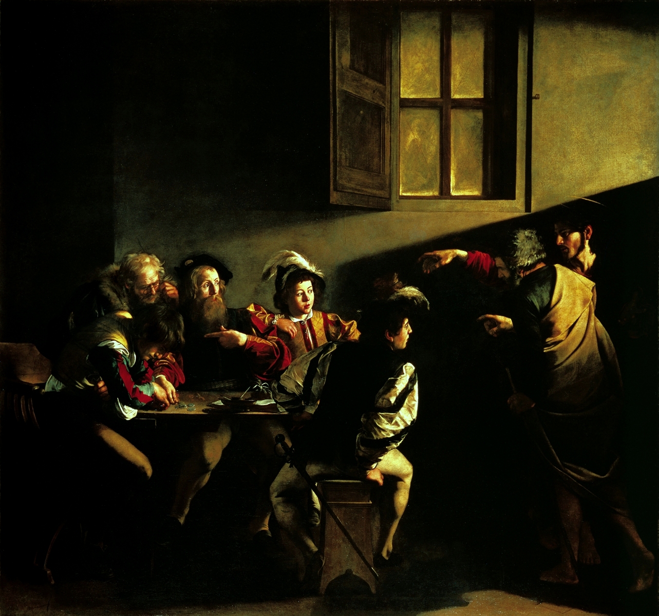 la vocazione di san matteo caravaggio